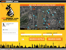 Tablet Screenshot of hotzebra.com