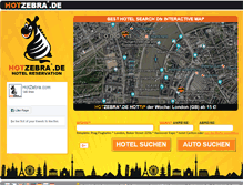 Tablet Screenshot of hotzebra.de